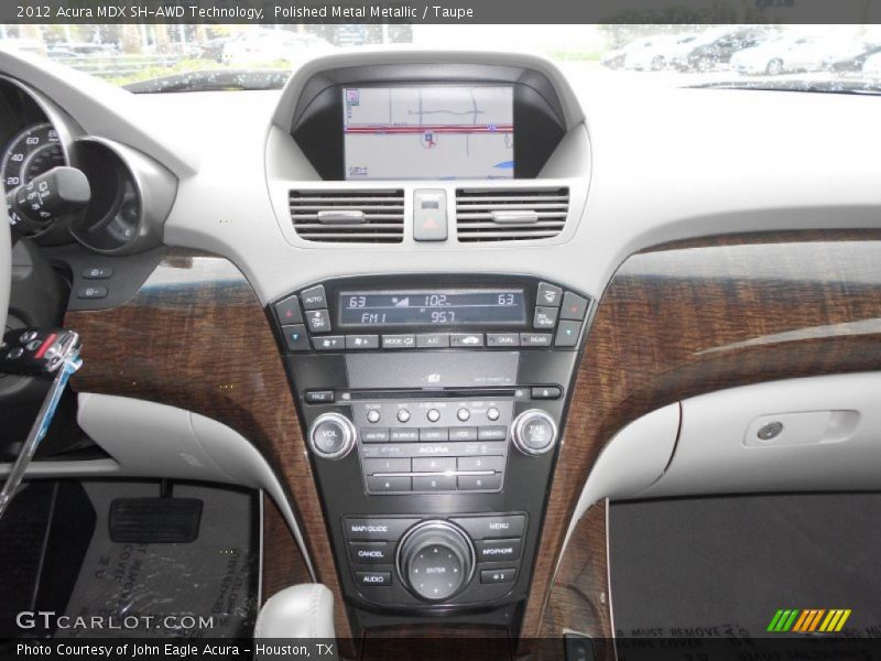 Polished Metal Metallic / Taupe 2012 Acura MDX SH-AWD Technology