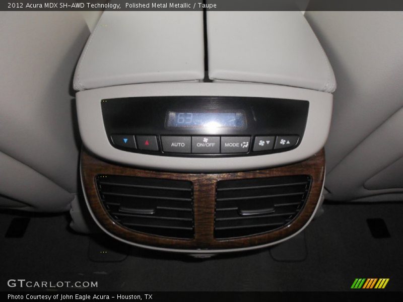 Polished Metal Metallic / Taupe 2012 Acura MDX SH-AWD Technology