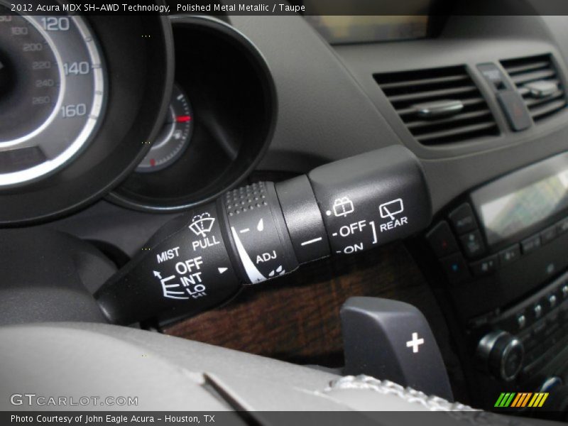 Polished Metal Metallic / Taupe 2012 Acura MDX SH-AWD Technology