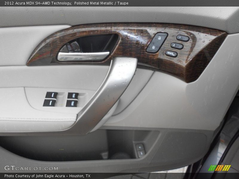 Polished Metal Metallic / Taupe 2012 Acura MDX SH-AWD Technology