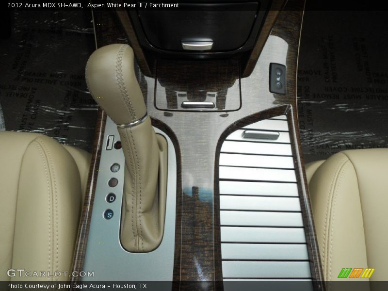 Aspen White Pearl II / Parchment 2012 Acura MDX SH-AWD