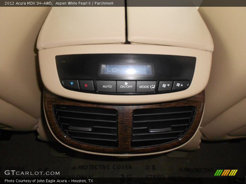 Aspen White Pearl II / Parchment 2012 Acura MDX SH-AWD