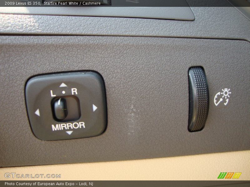 Starfire Pearl White / Cashmere 2009 Lexus ES 350