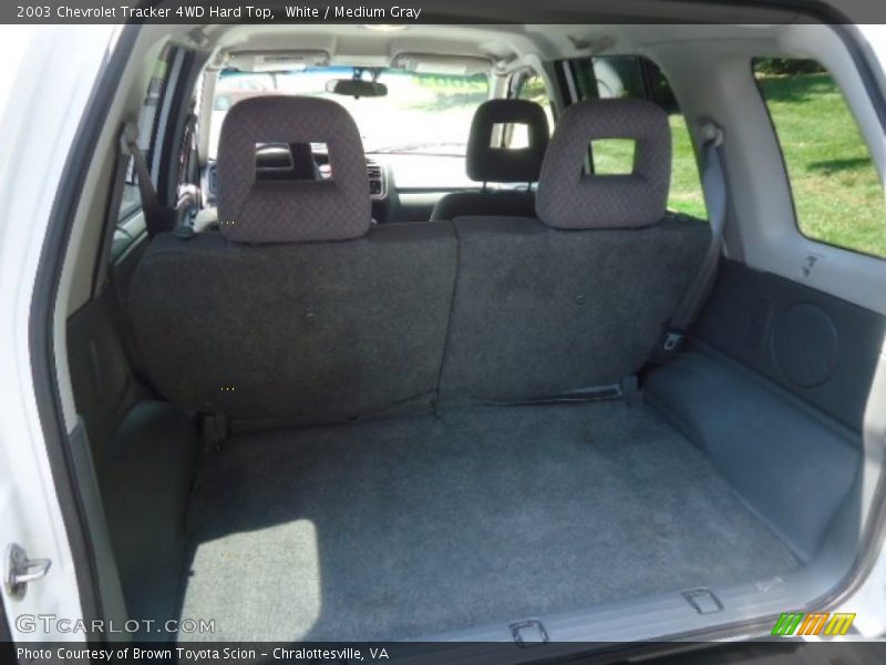  2003 Tracker 4WD Hard Top Trunk