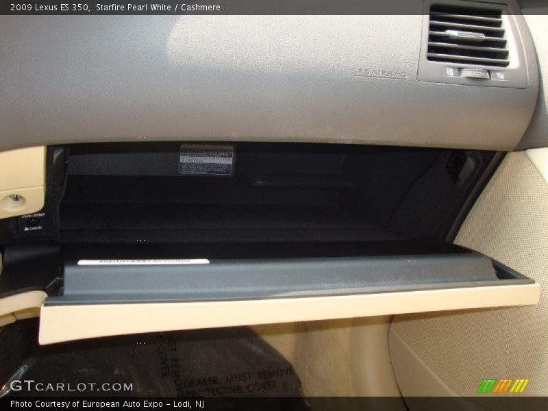 Starfire Pearl White / Cashmere 2009 Lexus ES 350