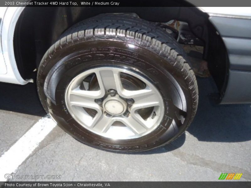  2003 Tracker 4WD Hard Top Wheel