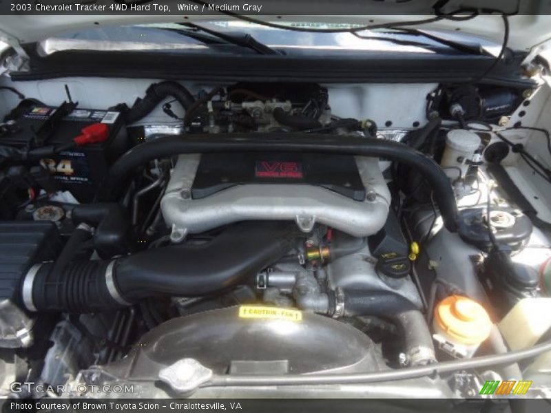  2003 Tracker 4WD Hard Top Engine - 2.5 Liter DOHC 24-Valve V6