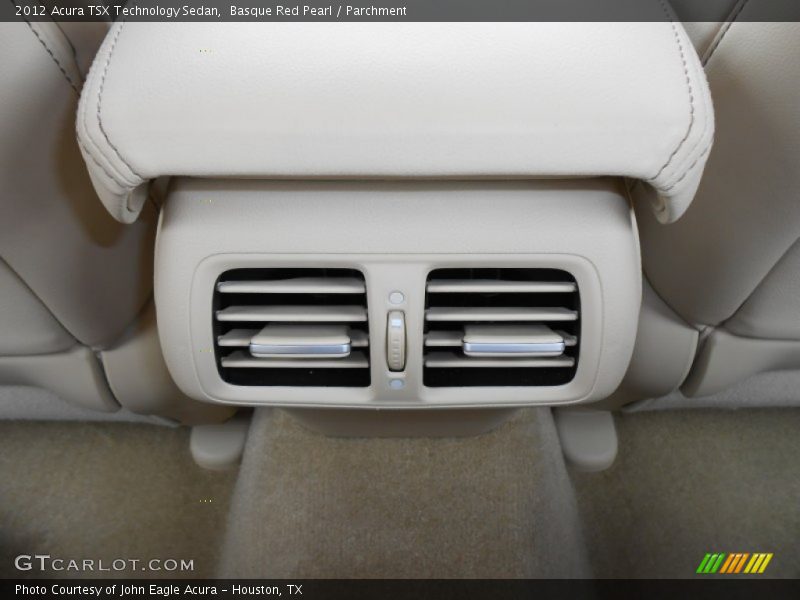 Basque Red Pearl / Parchment 2012 Acura TSX Technology Sedan