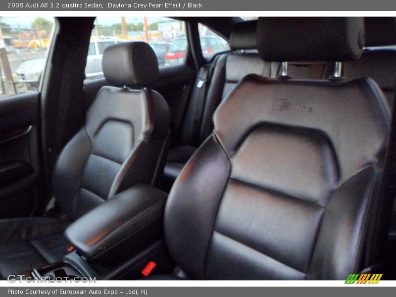 Front Seat of 2008 A6 3.2 quattro Sedan