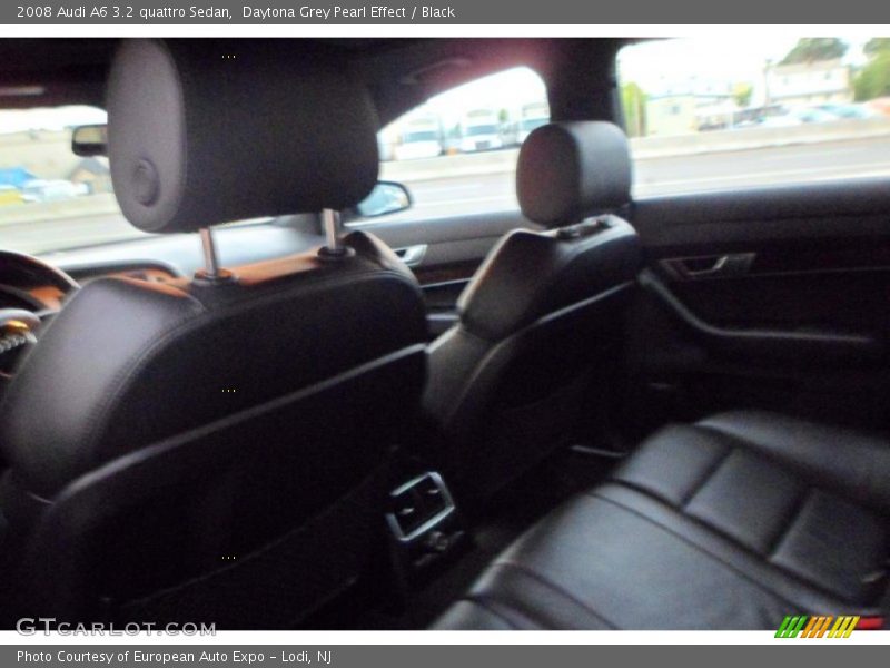 Daytona Grey Pearl Effect / Black 2008 Audi A6 3.2 quattro Sedan