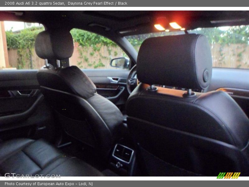 Daytona Grey Pearl Effect / Black 2008 Audi A6 3.2 quattro Sedan