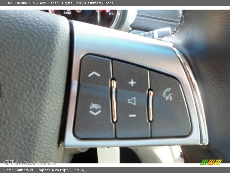 Controls of 2009 CTS 4 AWD Sedan