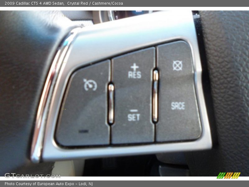 Controls of 2009 CTS 4 AWD Sedan