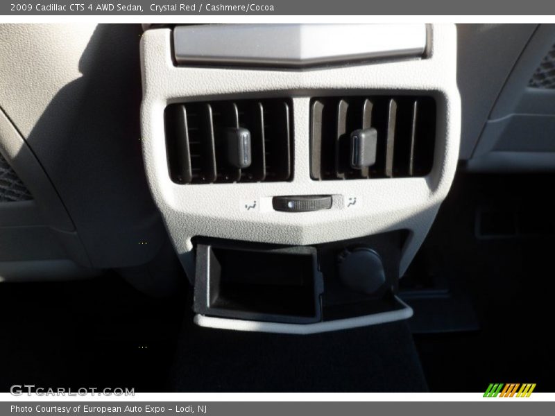 Crystal Red / Cashmere/Cocoa 2009 Cadillac CTS 4 AWD Sedan
