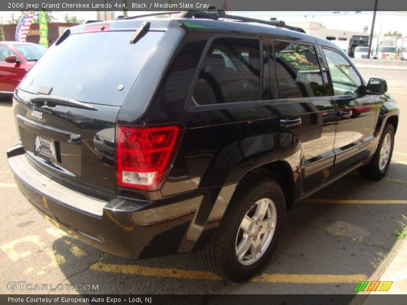 Black / Medium Slate Gray 2006 Jeep Grand Cherokee Laredo 4x4