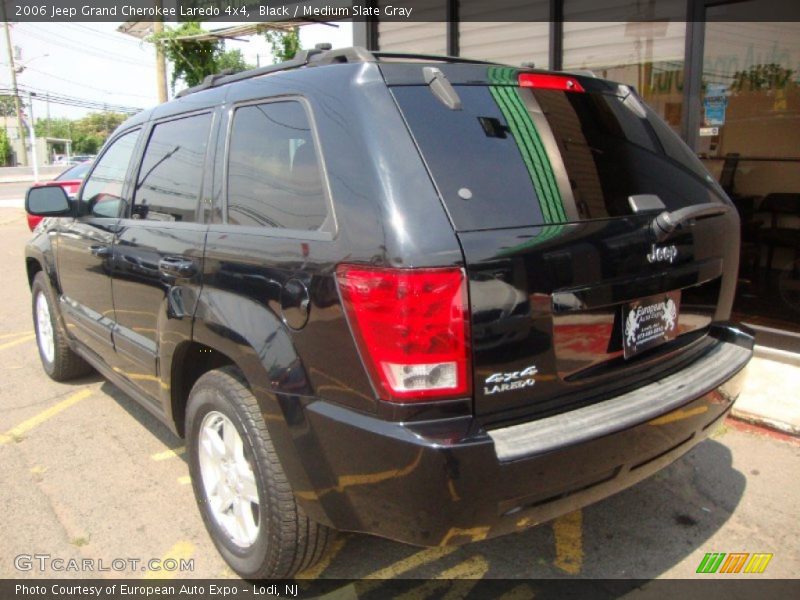 Black / Medium Slate Gray 2006 Jeep Grand Cherokee Laredo 4x4