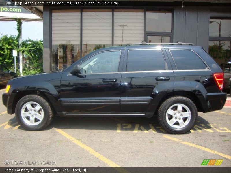 Black / Medium Slate Gray 2006 Jeep Grand Cherokee Laredo 4x4