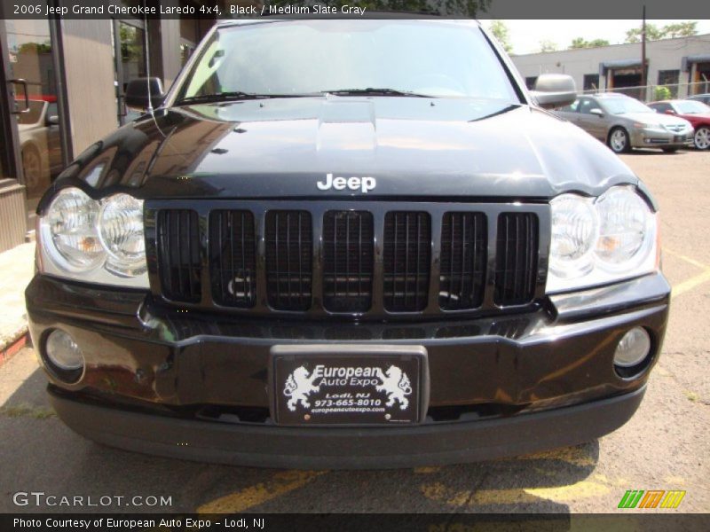 Black / Medium Slate Gray 2006 Jeep Grand Cherokee Laredo 4x4