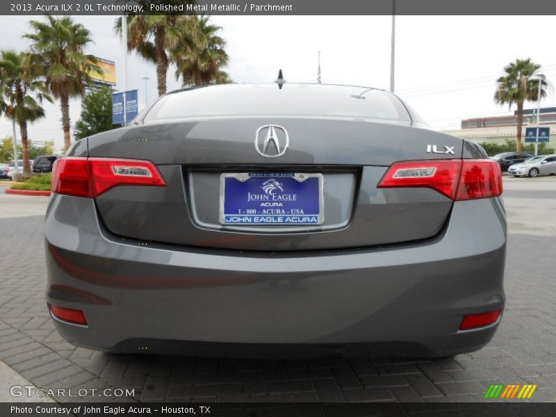 Polished Metal Metallic / Parchment 2013 Acura ILX 2.0L Technology