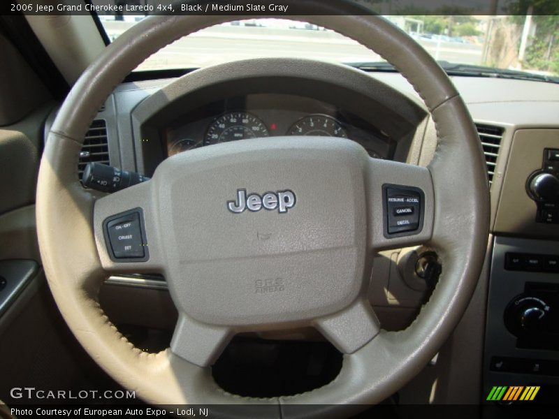 Black / Medium Slate Gray 2006 Jeep Grand Cherokee Laredo 4x4