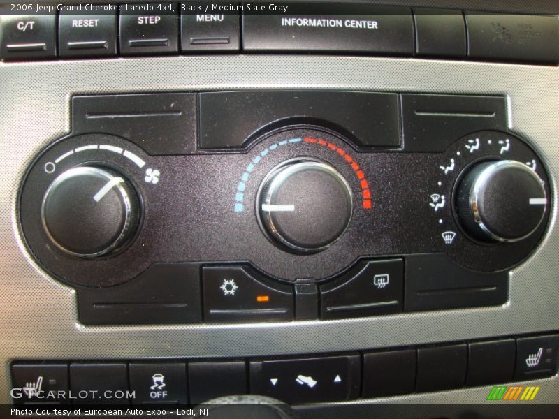 Black / Medium Slate Gray 2006 Jeep Grand Cherokee Laredo 4x4