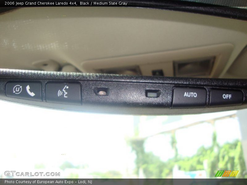 Black / Medium Slate Gray 2006 Jeep Grand Cherokee Laredo 4x4