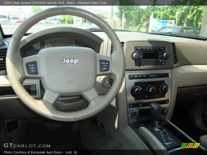 Black / Medium Slate Gray 2006 Jeep Grand Cherokee Laredo 4x4