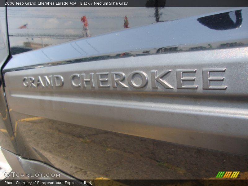 Black / Medium Slate Gray 2006 Jeep Grand Cherokee Laredo 4x4