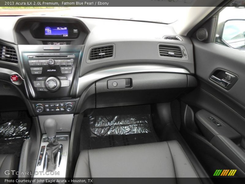 Fathom Blue Pearl / Ebony 2013 Acura ILX 2.0L Premium