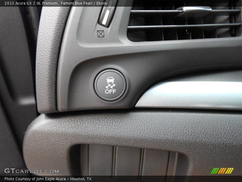 Fathom Blue Pearl / Ebony 2013 Acura ILX 2.0L Premium