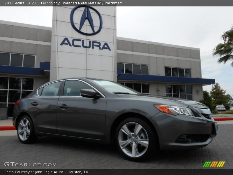 Polished Metal Metallic / Parchment 2013 Acura ILX 2.0L Technology