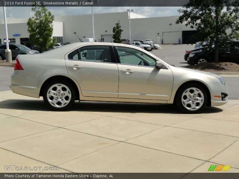 Smokestone Metallic / Camel 2010 Ford Fusion SE