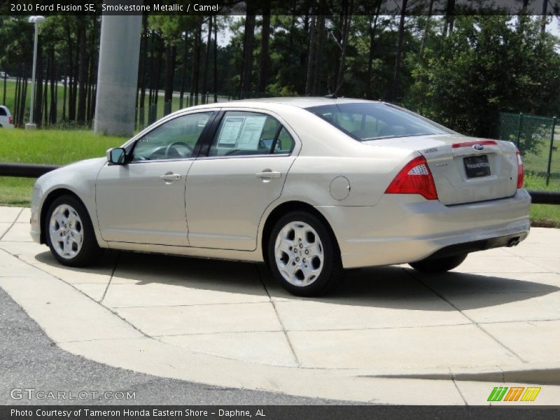 Smokestone Metallic / Camel 2010 Ford Fusion SE