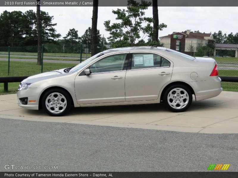 Smokestone Metallic / Camel 2010 Ford Fusion SE