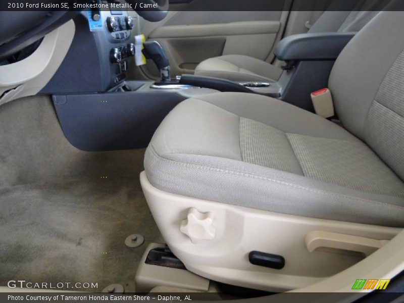 Smokestone Metallic / Camel 2010 Ford Fusion SE