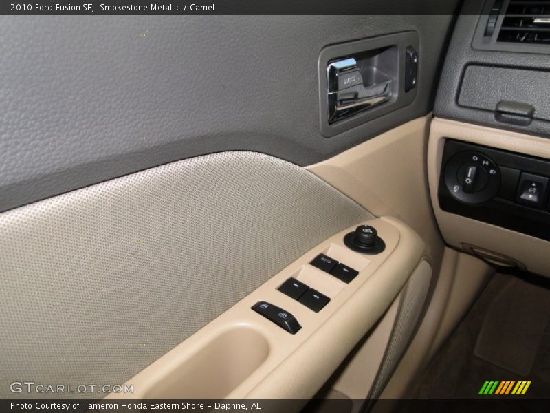 Smokestone Metallic / Camel 2010 Ford Fusion SE