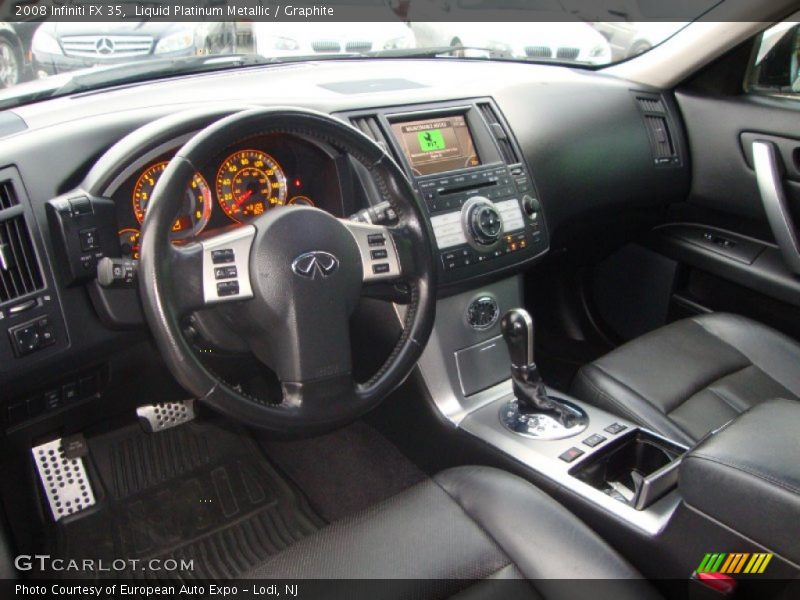 Liquid Platinum Metallic / Graphite 2008 Infiniti FX 35