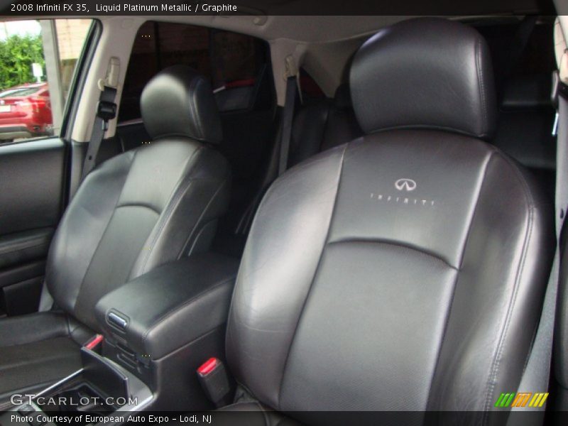Liquid Platinum Metallic / Graphite 2008 Infiniti FX 35
