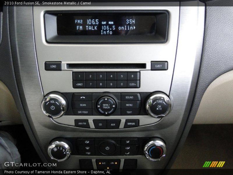 Smokestone Metallic / Camel 2010 Ford Fusion SE