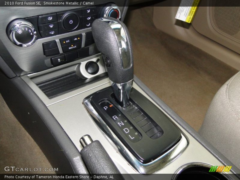 Smokestone Metallic / Camel 2010 Ford Fusion SE