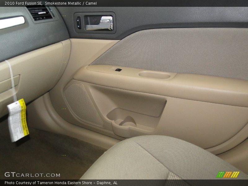 Smokestone Metallic / Camel 2010 Ford Fusion SE