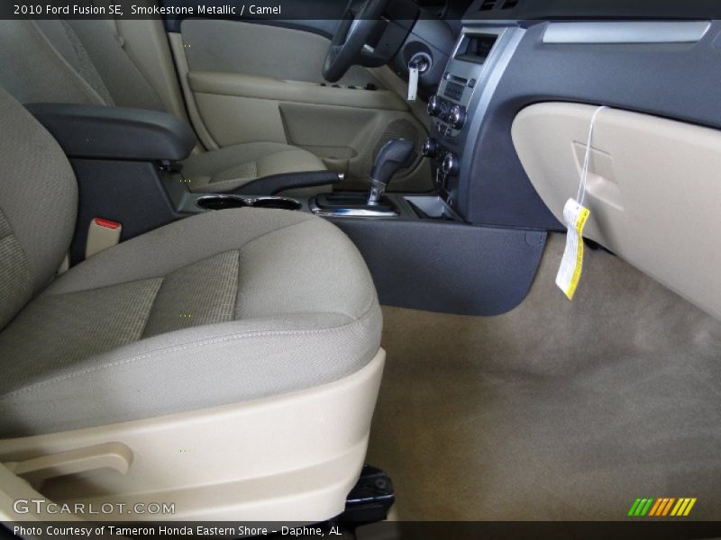 Smokestone Metallic / Camel 2010 Ford Fusion SE