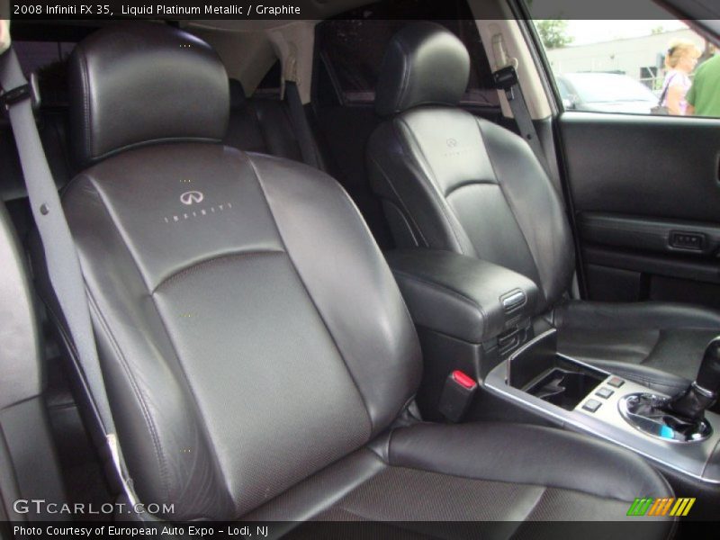 Liquid Platinum Metallic / Graphite 2008 Infiniti FX 35