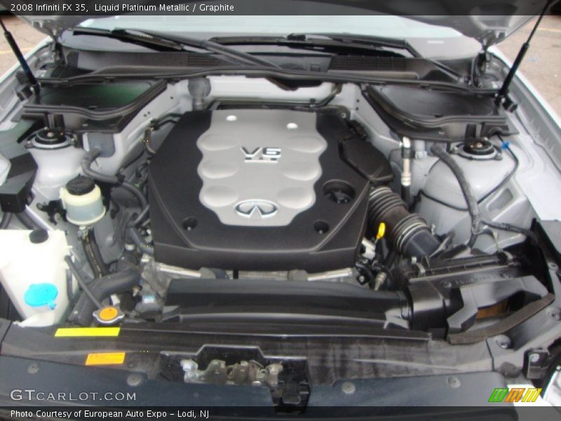 Liquid Platinum Metallic / Graphite 2008 Infiniti FX 35