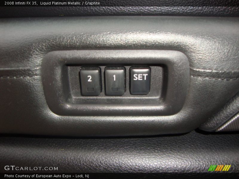 Liquid Platinum Metallic / Graphite 2008 Infiniti FX 35