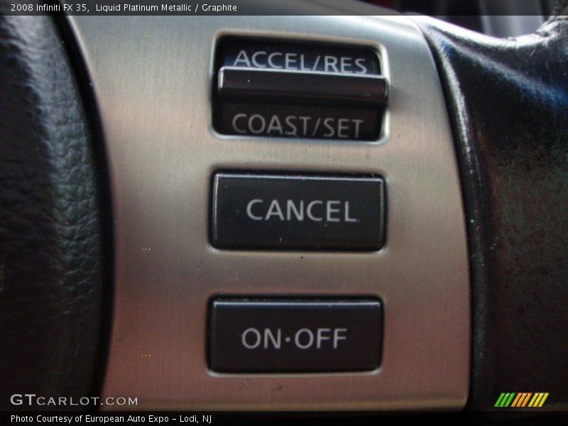Liquid Platinum Metallic / Graphite 2008 Infiniti FX 35