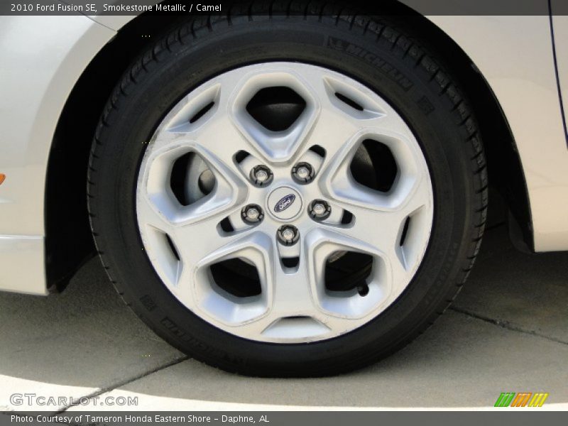 Smokestone Metallic / Camel 2010 Ford Fusion SE