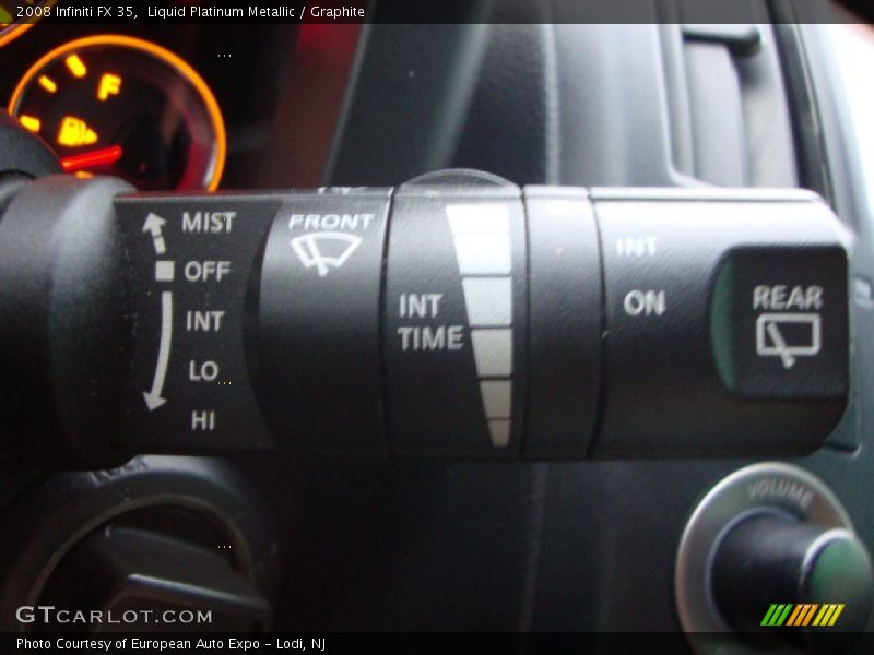 Liquid Platinum Metallic / Graphite 2008 Infiniti FX 35