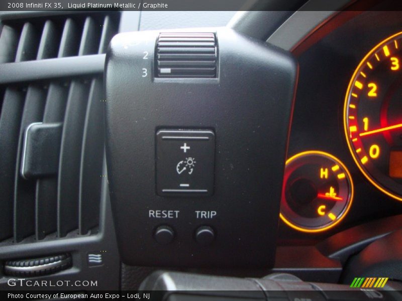 Liquid Platinum Metallic / Graphite 2008 Infiniti FX 35