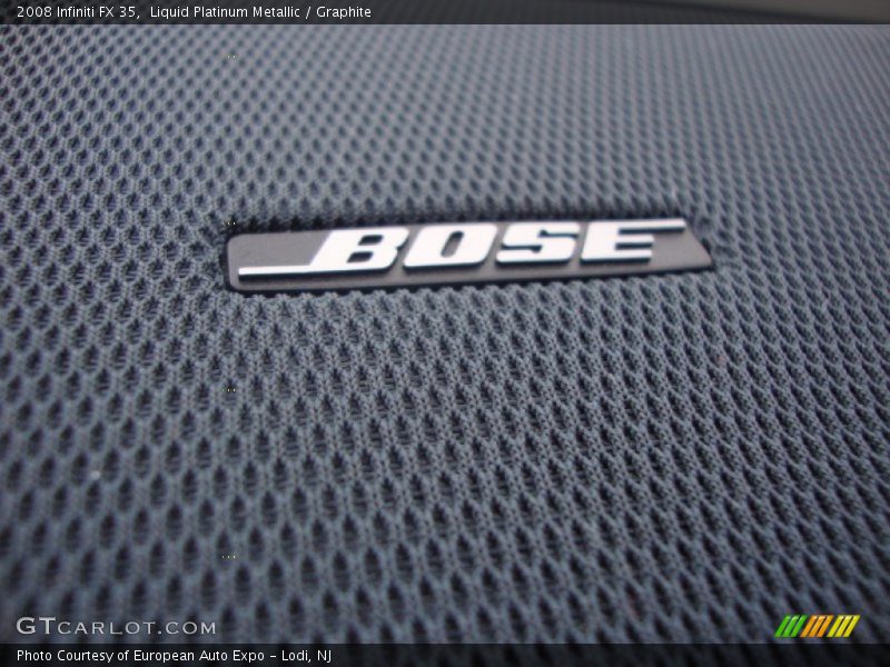 Liquid Platinum Metallic / Graphite 2008 Infiniti FX 35